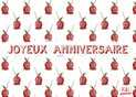 Pommes d'amour pour une f&ecirc;te color&eacute;e